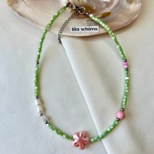 Collar de Nácar Verde