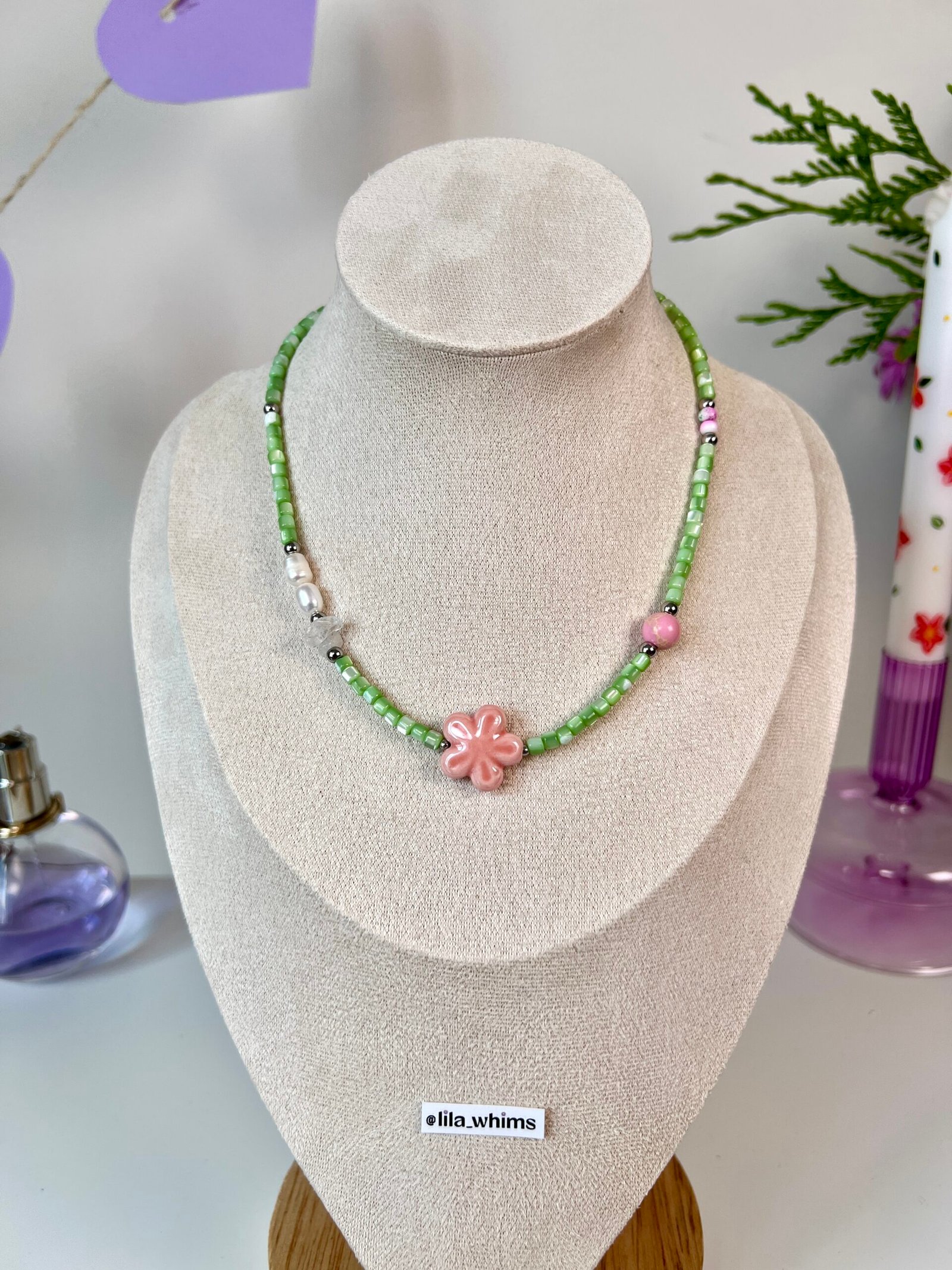 Collar de Nácar Verde - Imagen 2